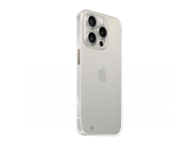 Justmobile Pc-1567Psff, Cover, Apple, Iphone 15 Pro Max, 17 Cm (6.7"), Transparent