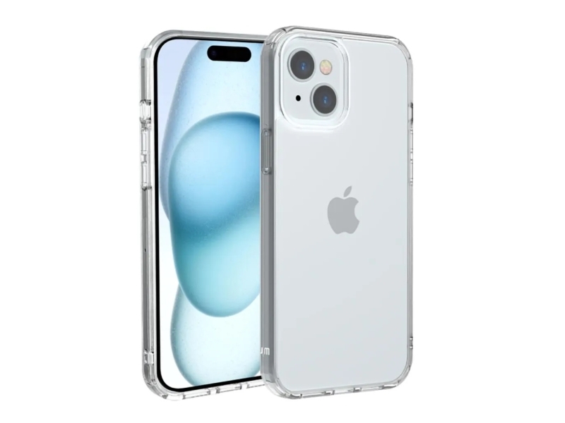Justmobile Pc-1567Cc, Cover, Apple, Iphone 15 Plus, 17 Cm (6.7"), Transparent