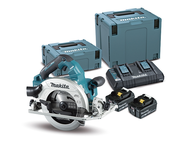MAKITA cirkels&aring;g 2X18V 190mm 2x5.0Ah DHS782PT2J