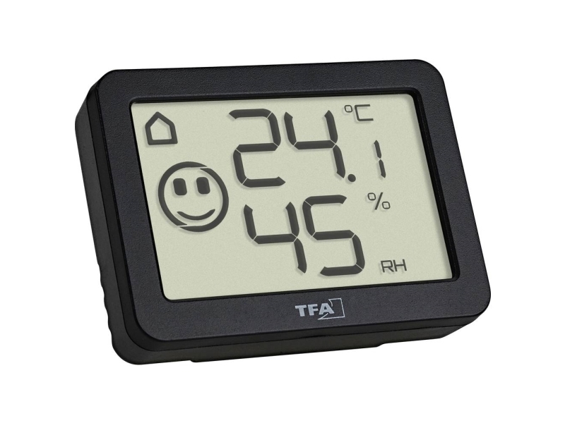 Tfa Dostmann Termo- /Hygrometer Sort 30.5055.01