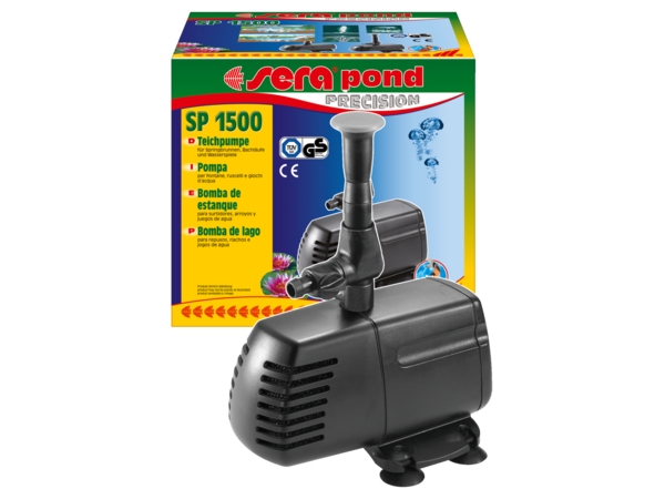 sera SP 1500, Ilmapumppu, Musta, 230 V, 50 Hz