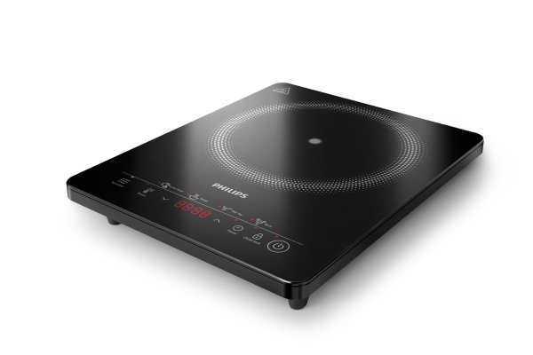 Philips 3000 series HD5830/90, Svart, Bänkskiva, 28 cm, Induktionshäll, Keramik, 1 zon(er) | Vitvaror - Spishäll - Fristående hällar | GameStuff