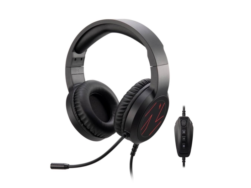 Acer Nhw310, Kabelgebunden, 20 - 20000 Hz, Gaming, 362 G, Kopfhörer, Schwarz