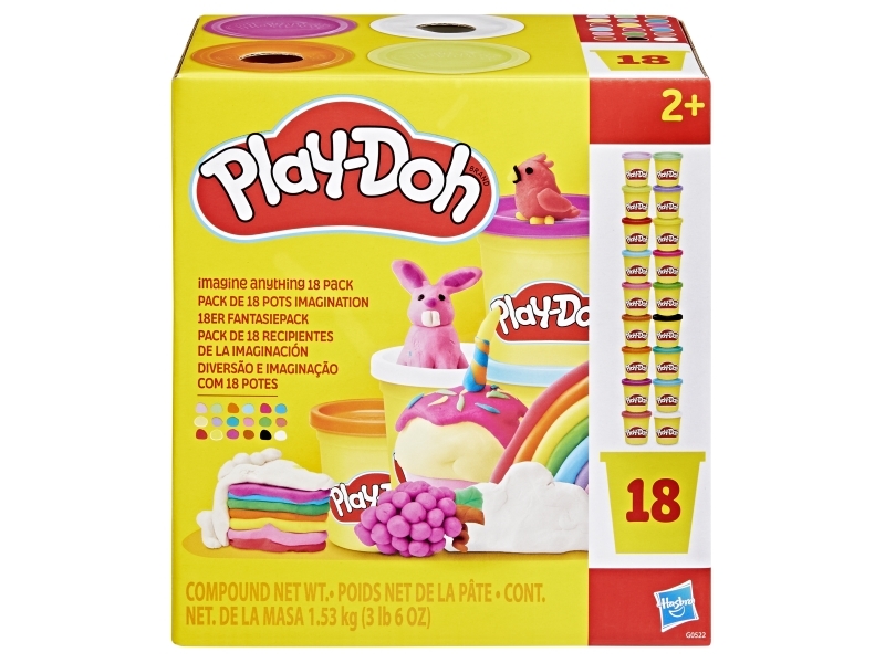 Play-Doh 18 Pack Imagine Anything 1,53 kg | N - A | GameStuff