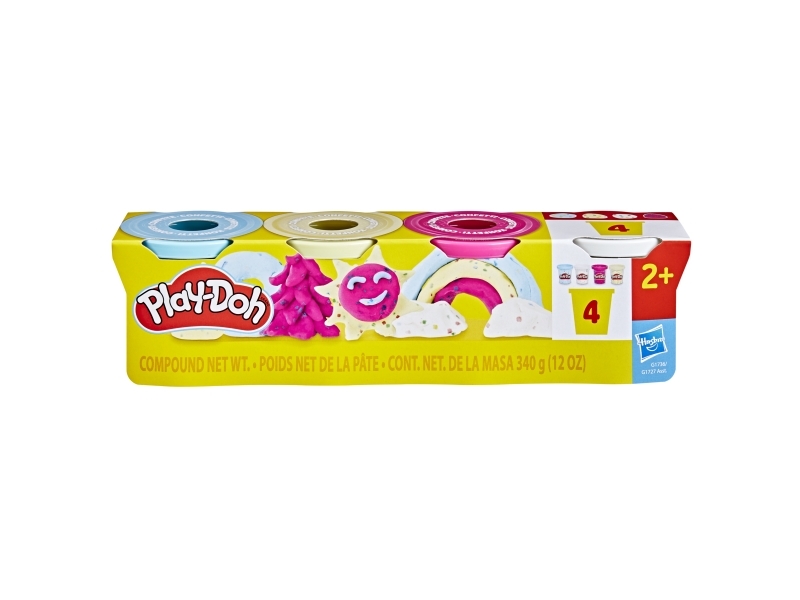 Play-Doh 4-pack Specialty 340 g - Confetti Fun | N - A | GameStuff