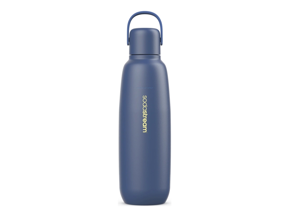 SodaStream Fizz & Go Cool, Päivittäinen käyttö, 900 ml, Ruostumaton teräs, Sininen, Storm, Mies/Nainen