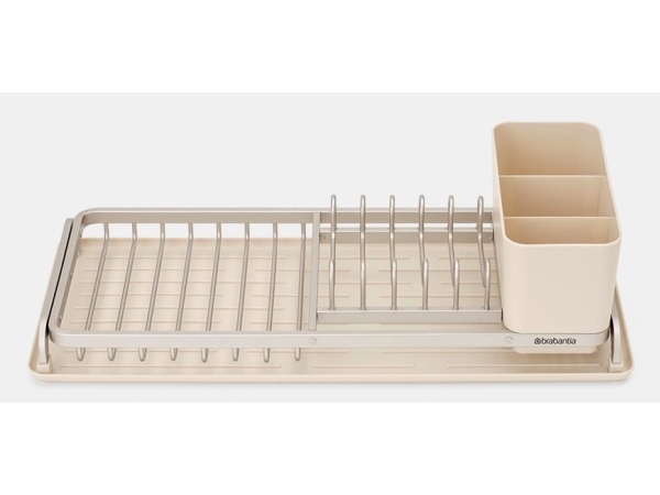 Brabantia 252006, Torkmatta, Ställning, Bordsskiva, Hushållsporslin, Beige, Aluminium | Köksutrustning - Hushålls tillbehör - Diskning | GameStuff