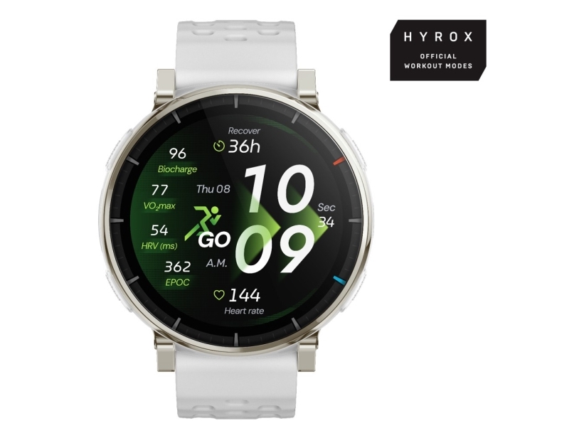 Amazfit Active 3, 3,35 cm (1.32), AMOLED, Berøringsskærm, GPS (satellit), 38 g