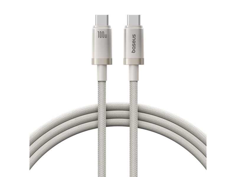Baseus P10378100g21-00, 1 M, Usb C, Usb C, Usb 2.0, 0,48 Gbit/Sek., Titanium