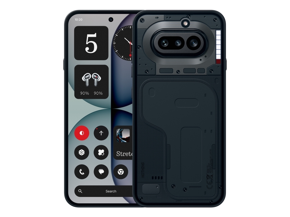 Nothing – 5G smartphone – dual-SIM / Intern hukommelse 128 GB – OLED-skærm (120 Hz) 50 MP – front camera