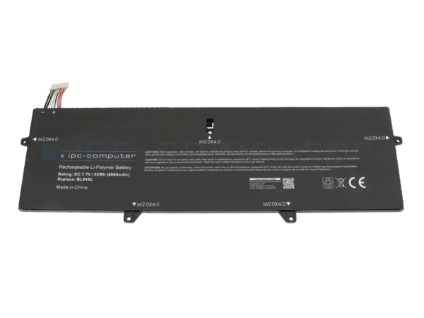 HP - Batteri til bærbar computer - 1 x batteri - Litiumion - 4-cellet - 3750 mAh - 56 Wh - for EliteBook x360 1040 G5 Notebook