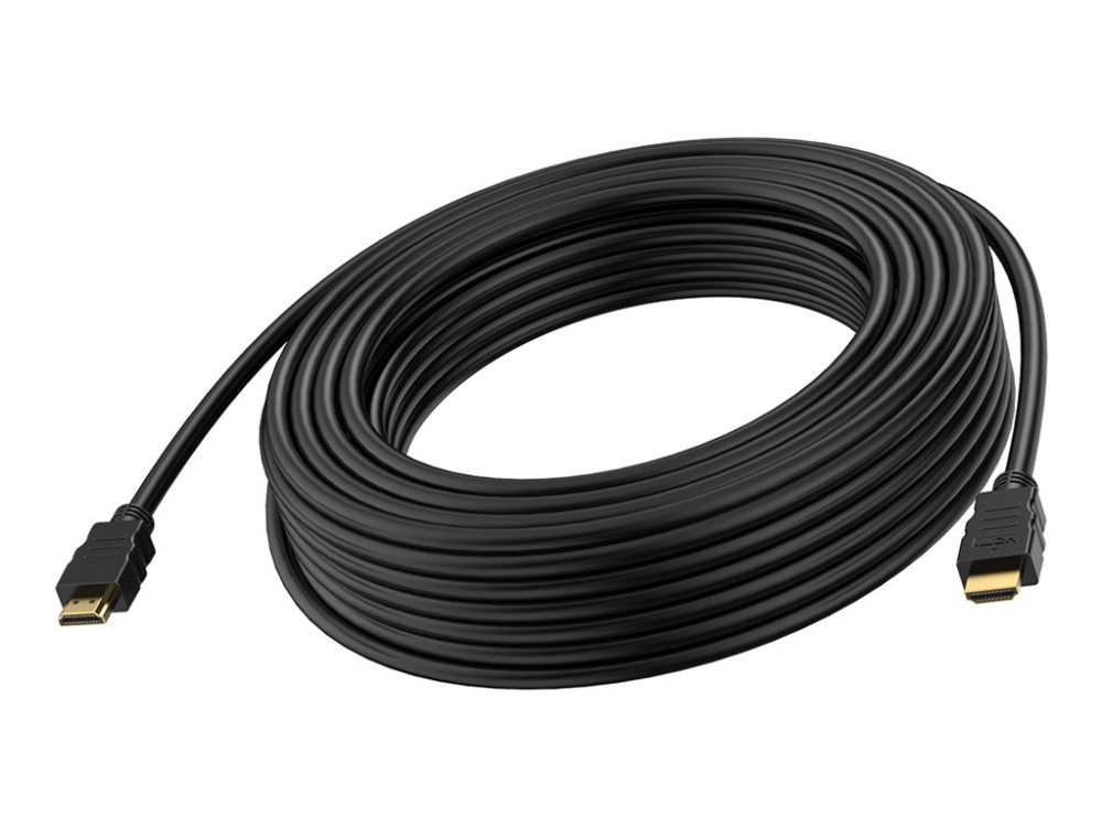 Vision - High Speed - Hdmi-Kabel - Hdmi Han Til Hdmi Han - 10 M - Dobbelt Afskærmet - Sort - 8K60 Hz Support, Båndbredde På 48 Gbps