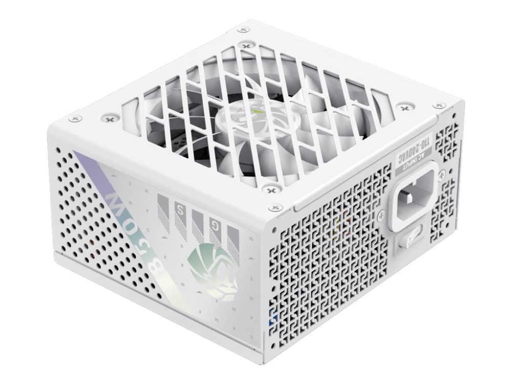 Gamemax Gamemax Gs 850G Wh Netzteil | 850W | Sfx | Full Modular | Weiß