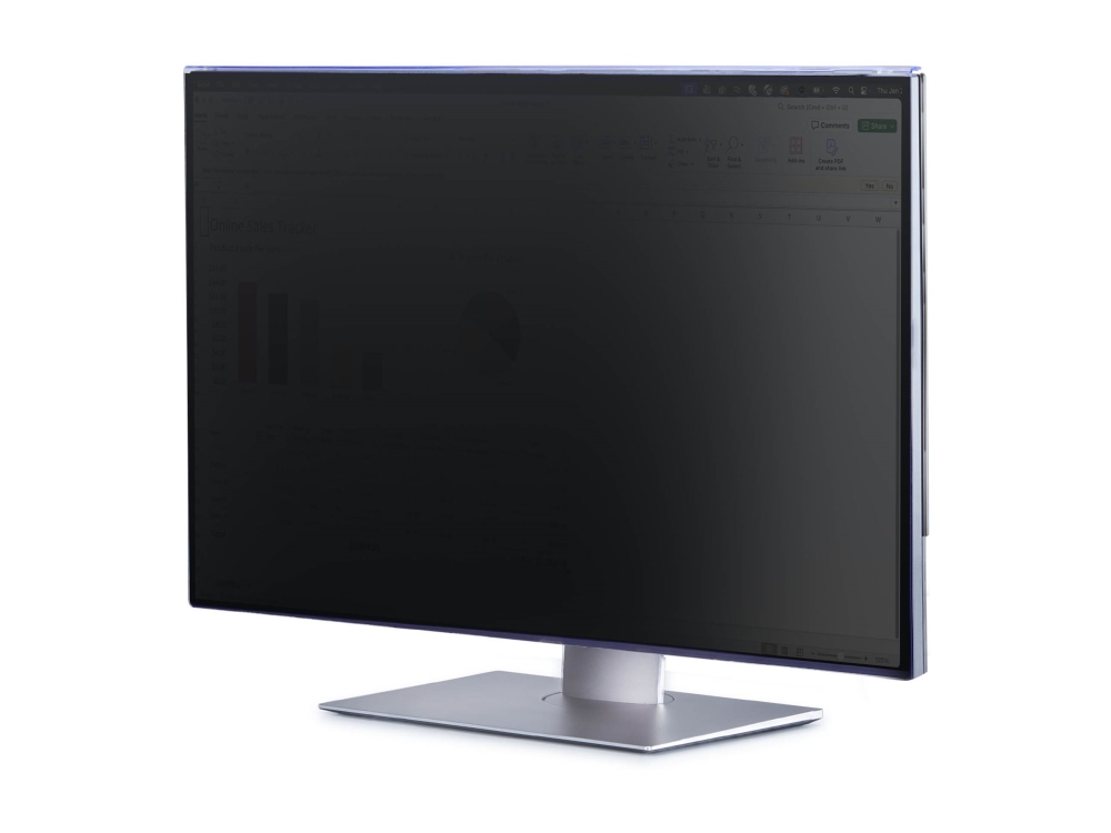 Startech.Com Privacy Filter Für 32 Zoll 16:9 Monitor, Aufhängung, Glänzend, Blaulichtfilter, Bildschirmschutz, Sichtwinkel +/- 30 Grad, Taa-Konform,