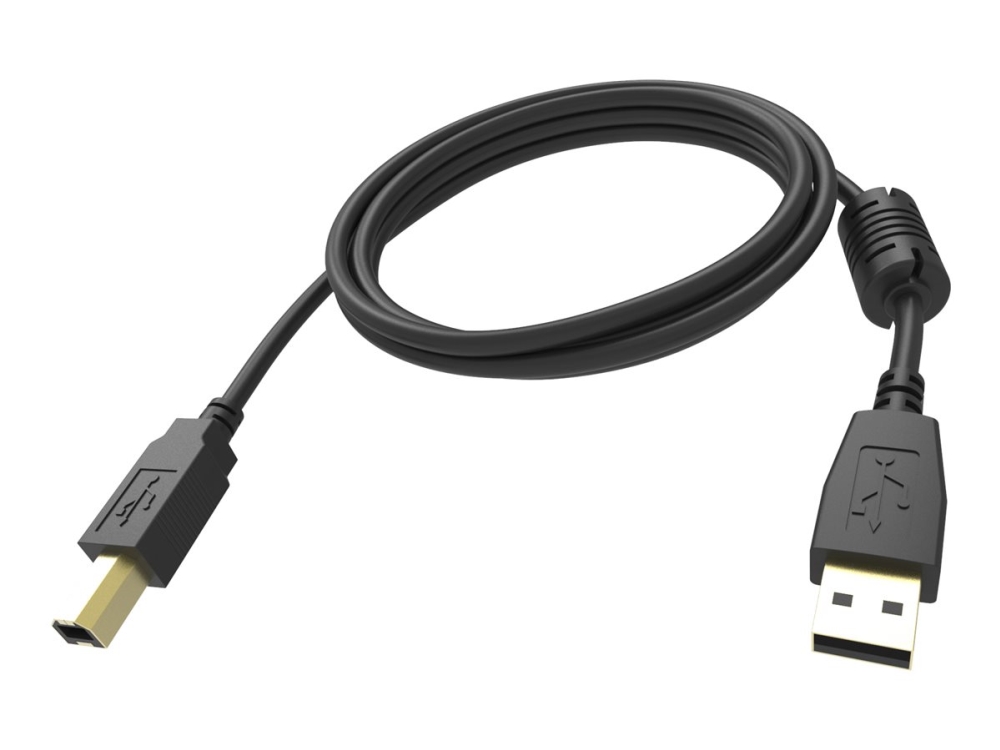 Vision Professional - Usb-Kabel - Usb (Han) Til Usb Type B (Han) - Usb 2.0 - 5 M - Sort