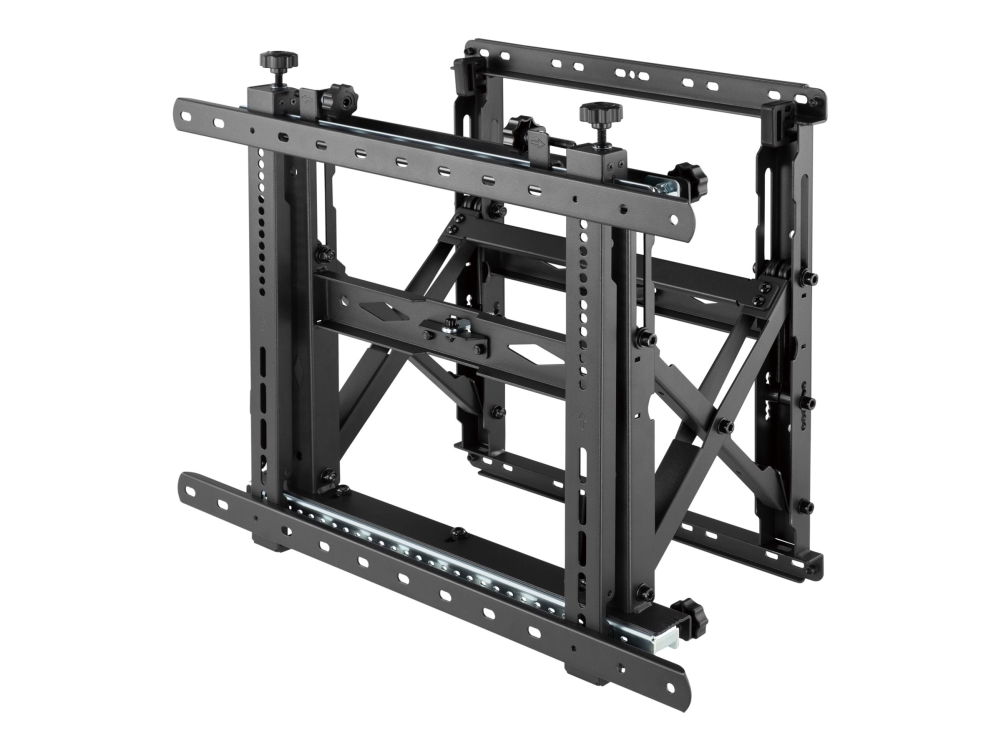 Vision - Monteringssæt (Vægmontering) - For Lcd Display - Låsbar - Stål - Sort - Skærmstørrelse: 45"-86"