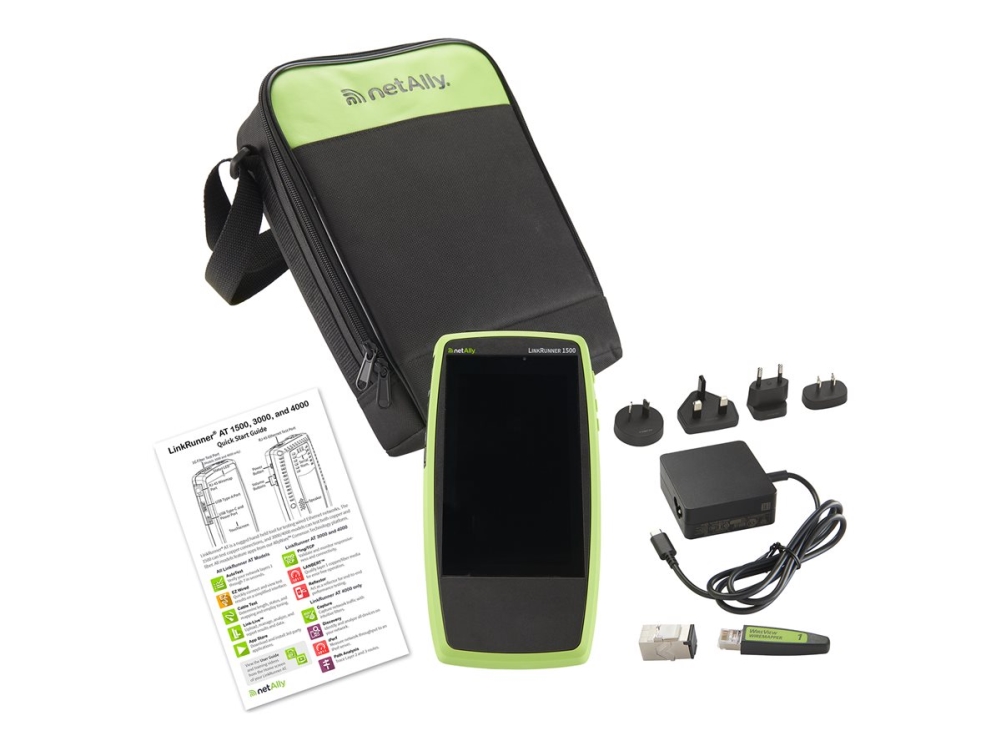 NetAlly LinkRunner AT 1500 - Nätverkstestare | EL Artiklar - Verktyg för EL - Test- och kontrollutrustning | GameStuff