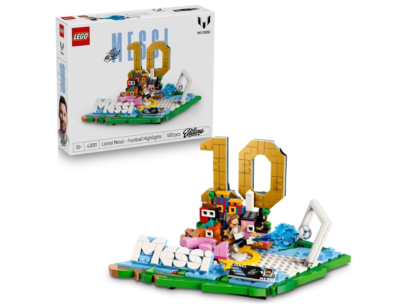 LEGO Editions Football 43011 Lionel Messi – fotbollshöjdpunkter | LEGO® - LEGO® teman D-I - LEGO utgåvor | GameStuff