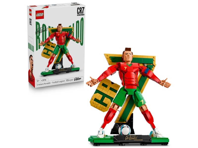 LEGO Editions Football 43016 Cristiano Ronaldo – fotbollslegend | LEGO® - LEGO® teman D-I - LEGO utgåvor | GameStuff