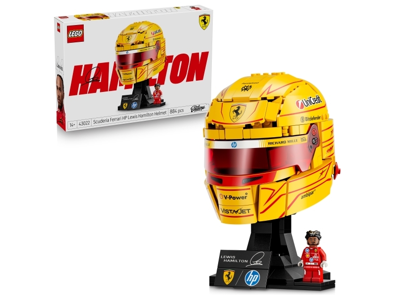 LEGO Editions Formula 1 43022 Scuderia Ferrari HP Lewis Hamilton hjälm | LEGO® - LEGO® teman D-I - LEGO utgåvor | GameStuff