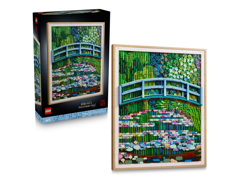 LEGO ART 31220 Claude Monet – Bro över näckrosdamm | LEGO® - LEGO® Themes A-C - LEGO-konst | GameStuff