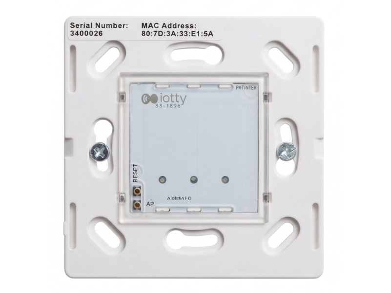 Iotty Smart Switch Base Single-gang - Design you own smart switch