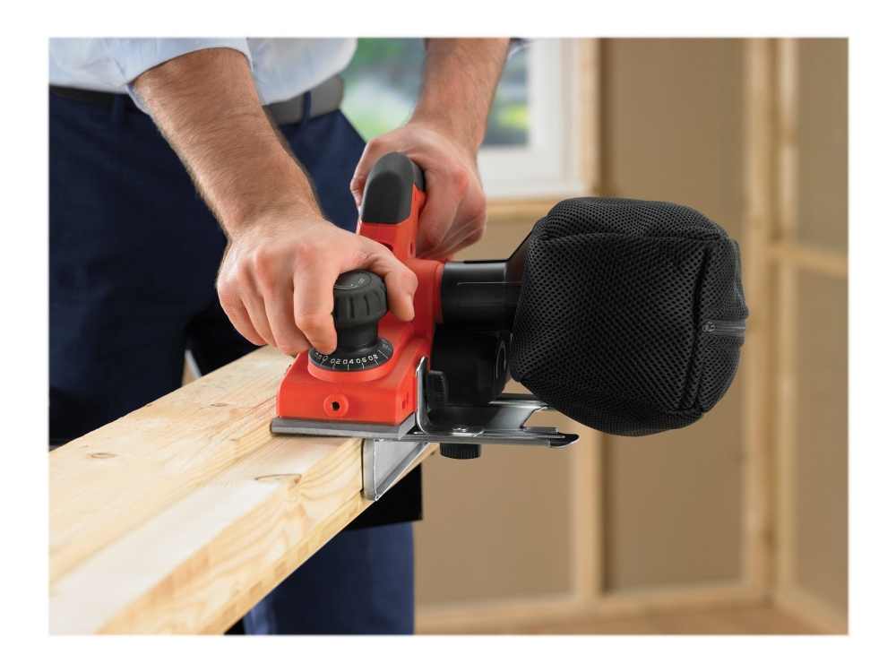 Black & Decker Schwarz/Orange Black&Decker - Kw750k-Qs Manuelle Elektrische Hobelmaschine 16000 Rpm 750 W - Image 5