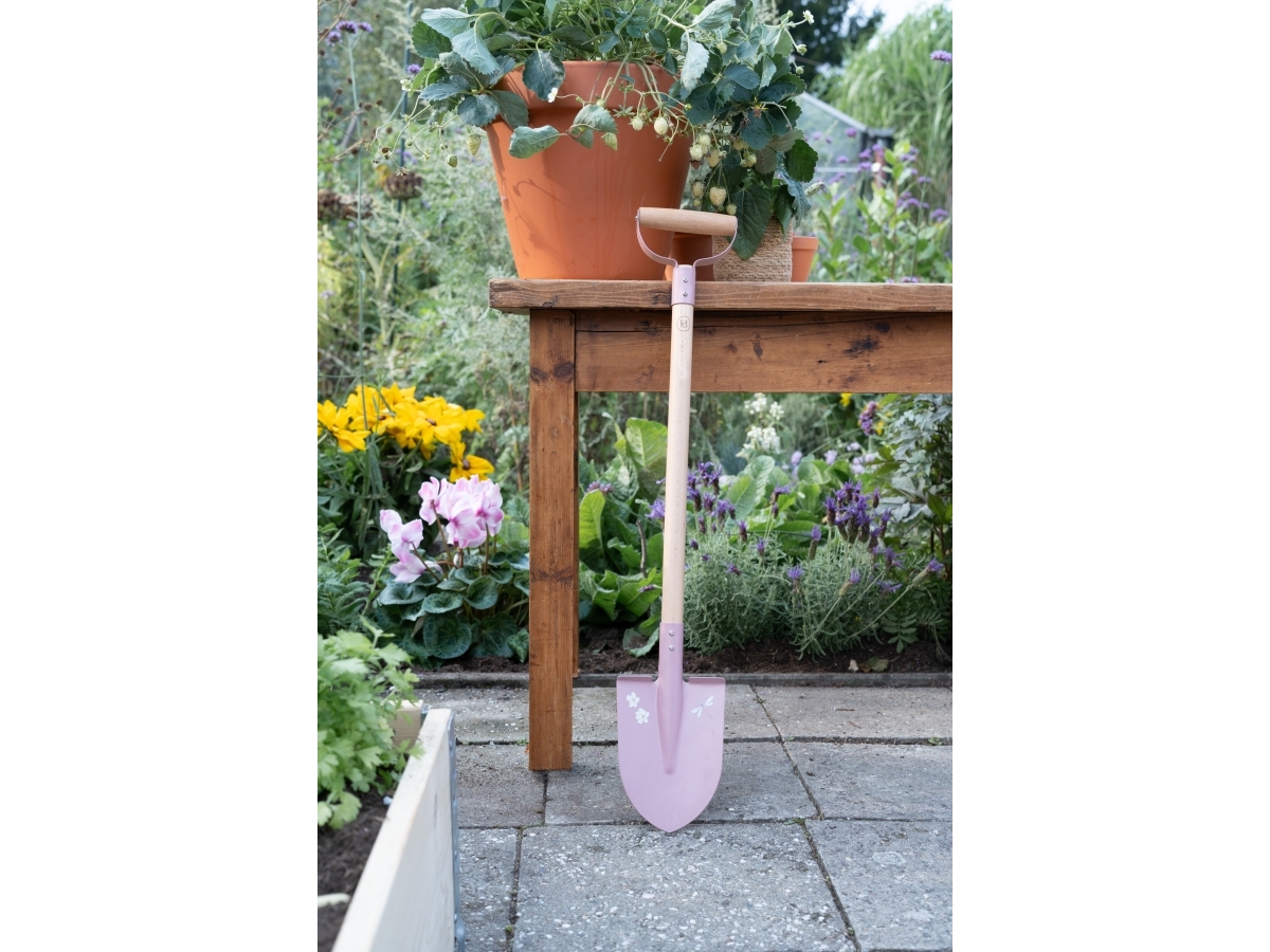 Little Dutch LD9117, Skyffel, Trä, Rosa | Utomhusleksaker - Spela i trädgården - Tillbehör | GameStuff