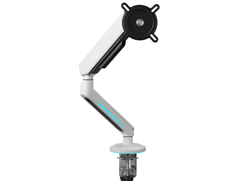 One For All DM 8120, Klämma/genomföring, 53,3 cm (21), 114,3 cm (45), 100 x 100 mm, Höjdjustering, Svart, Vit | Spel - Bildskärmar & tillbehör - Bord & väggfäste | GameStuff