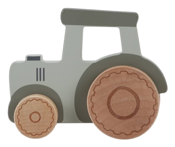 Little Dutch Tractor Little Farm, 12 kuukautta, Vihreä, Puu