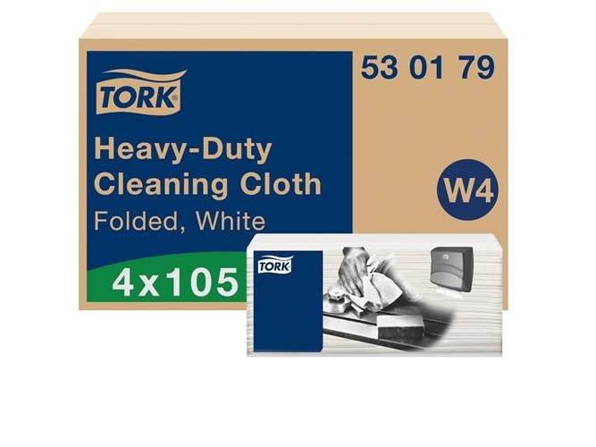 Pyyheliina, Tork Premium Heavy-Duty, 530179, 355 x 415 mm, 105 kpl:n pakkaus