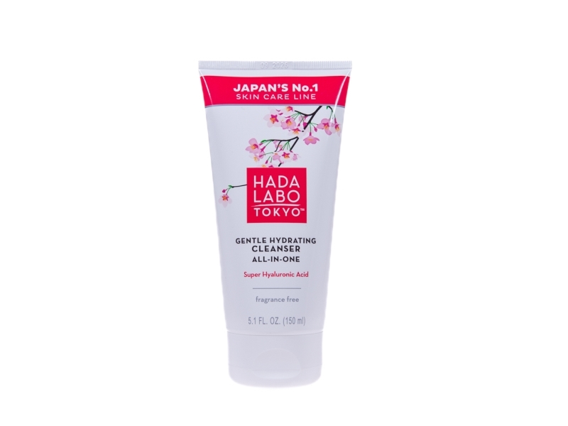 Hada Labo Tokyo Super Hyaluronic Acid Gentle Hydrating Cleanser All-In-One