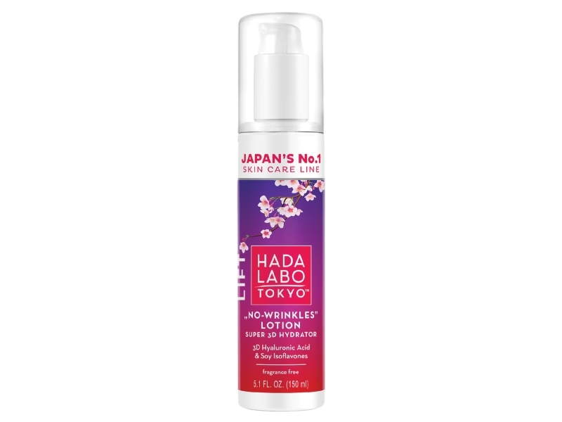 Hada Labo Tokyo Lift No Wrinkles Facial Serum With Hyaluronic Acid For Firmer Skin
