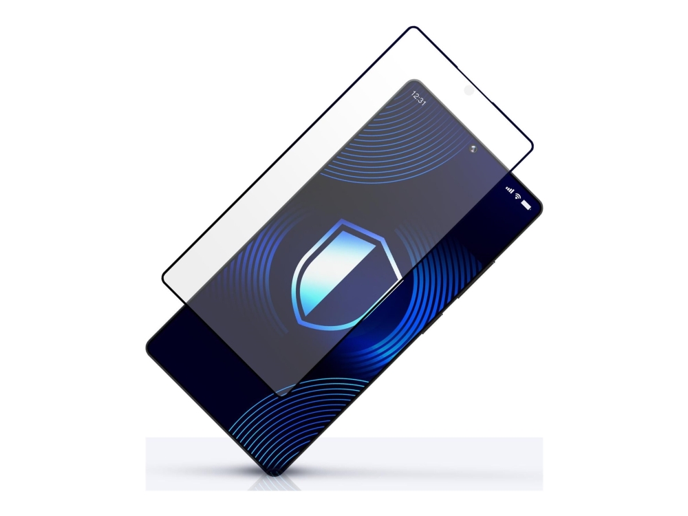 3Mk Hardglass Matt Max - Skærmbeskytter For Mobiltelefon - Matte - Glas - Rammefarve Sort - For Samsung Galaxy S25 Ultra