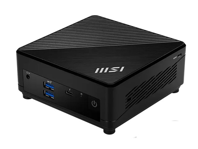 MSI CUBI 5 1M 498EU - Mini-PC Core 3 100U / upp till 4.7 GHz - RAM 8 GB - SSD 512 GB - NVMe - Intel Graphics - IEEE 802.11ax (Wi-Fi 6E), Bluetooth 5.3, Gigabit Ethernet, 2.5 Gigabit Ethernet - Win 11 Home - skärm: ingen | Spel - Gamingdatorer - Stationär | GameStuff