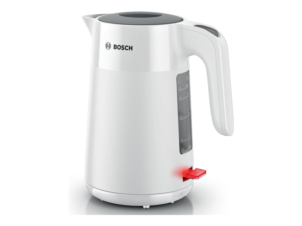 Bosch Twk2m161, 1,7 L, 2400 W, Weiß, Kunststoff, Wasserstandsanzeige, Überhitzungsschutz