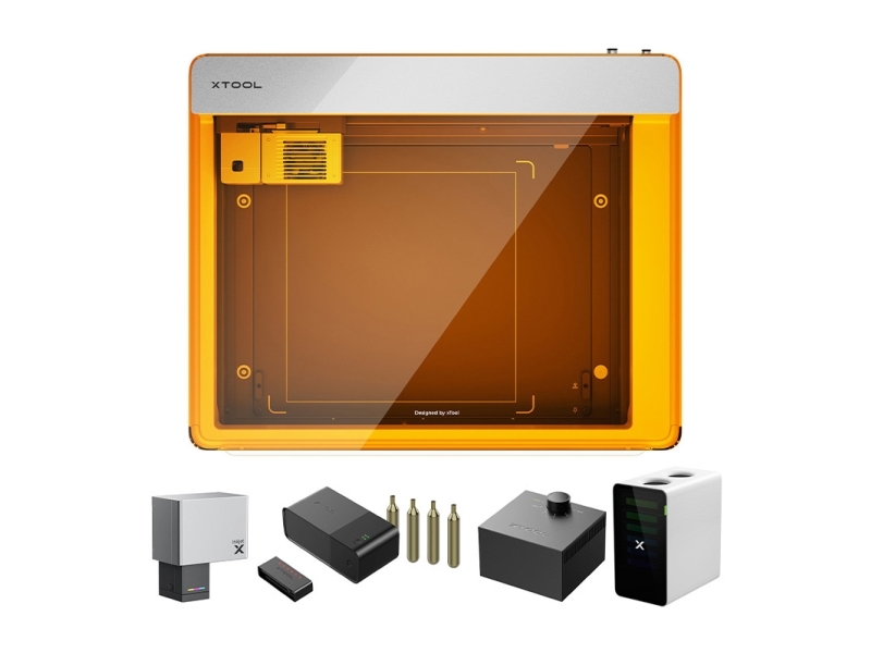 ML lasergravering 4-i-1 xTool M1 Ultra 20W - Deluxe-sæt