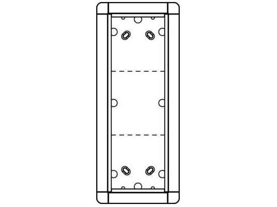 Ritto 1883370, Ramme, Hvid, Overflade, 133 mm, 37 mm, 326 mm
