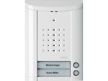 Ritto 1840220, Modul til opkaldsknap, Sølv, Overflade, 141 mm, 22 mm, 197 mm