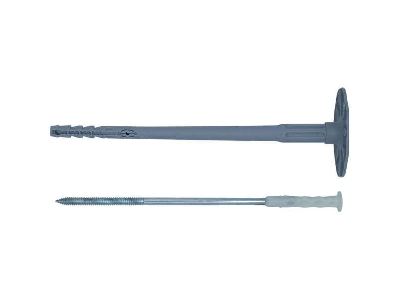 Fischer 534158, Grau, Metall, 100 Stück(E), 128 Mm, 6 Cm, 8 Mm
