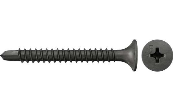 Fischer 40599, Skrue, Metal, Gipsvæg, Fiberbræt, Gipsplade, Metalplader, Træ, Ph (Phillips), Ph2, 25 Mm