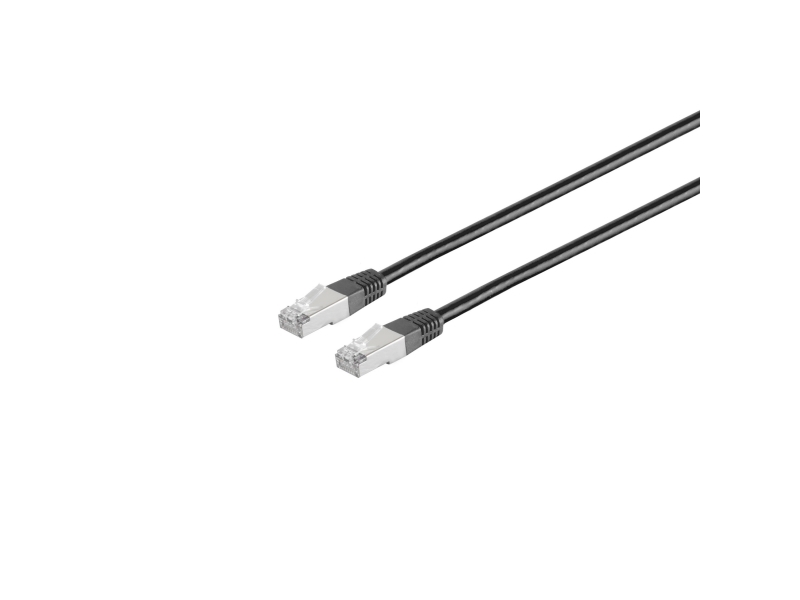 S/Conn Maximum Connectivity 75225-S, 15 M, Cat5e, Sf/Utp (S-Ftp), Rj-45, Rj-45, Schwarz