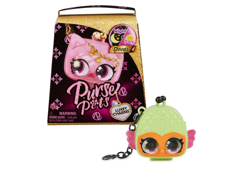 Purse Pets Bag Col Lxchrm 1Pk Bp Ast M02 Gml, Dreng/Pige, Skuldertaske, Vietnam, Lyserød, Billede, Guld