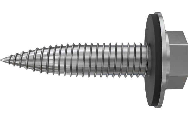 Fischer 567188, Skruv, Rostfritt stål, 25 mm, 6 mm, 100 styck | Solceller | GameStuff