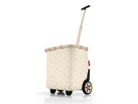 Reisenthel carrycruiser, Grå, Gul, Aluminium, Polyester, Trolley taske, Mønster, 40 L, 420 mm