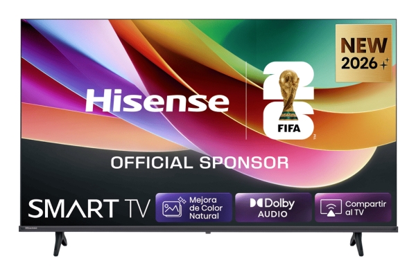Hisense 32A4S, 81,3 cm (32), 1920 x 1080 piksler, QLED, Smart TV, Wi-Fi, Svart
