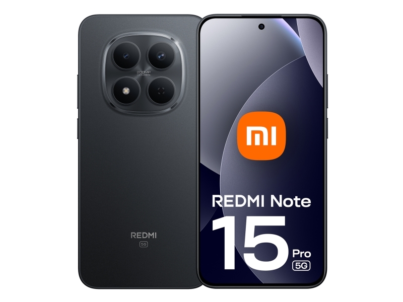 Xiaomi Redmi Note 15 Pro 5G, 17,4 cm (6.83), 8 GB, 512 GB, 200 MP, Android 15, Sort