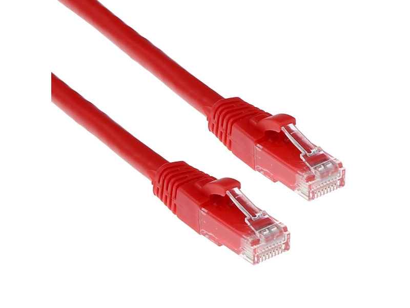 Rot 3 M U/Utp Cat6a Patchkabel Snagless Mit Rj45-Steckern