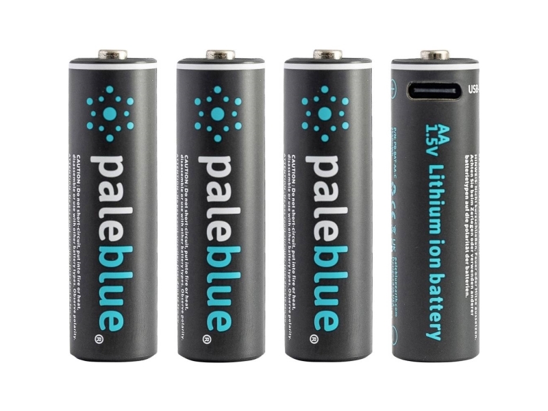 Paleblue Genopladeligt AA-batteri Litium 1700 1.5 V 4 stk