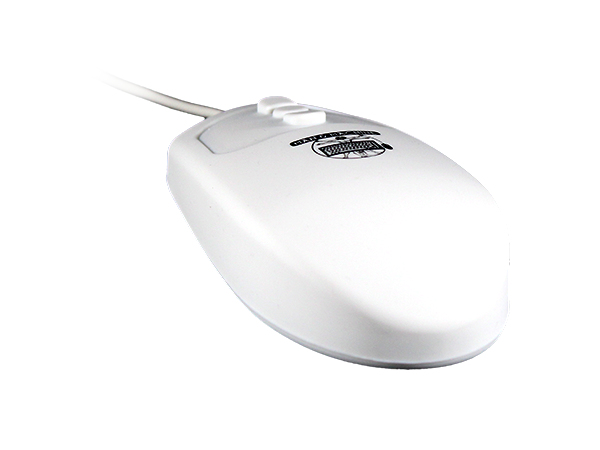 Man & Machine Mighty Mouse 5, Beidhändig, Usb Typ-A, Weiß